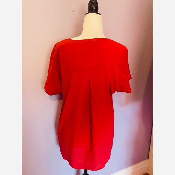 Madewell Silk Overlook Tunic Shirt - Picture 3 of 5